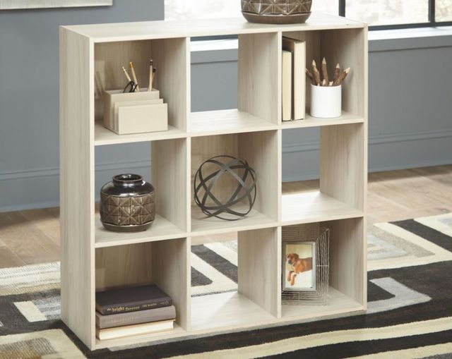 Signature Design by Ashley® Socalle Natural Nine Cube Organizer-1