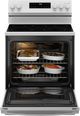 GE® 500 Series 30" White Freestanding Electric Range-3