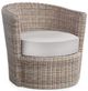 Braxton Culler Paradise Bay Driftwood Aluminum/Fabric Outdoor Swivel Chair-0