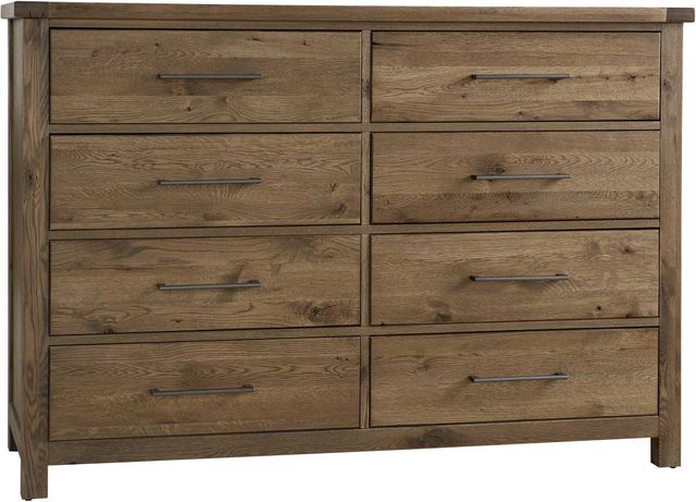 Vaughan-Bassett Dovetail 4-Piece Natural Queen Bed Set-2