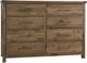 Vaughan-Bassett Dovetail 4-Piece Natural Queen Bed Set-2