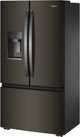 Whirlpool® 36" 23.4 Cu. Ft. Black Stainless Steel Finish French Door Refrigerator with In-Door Water-2
