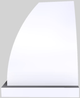 Vent-A-Hood® Designer Series 54" White Wall Mounted Range Hood-1