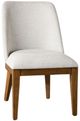Furniture of America® Mandal 2-Piece Chestnut/White Side Chair-0