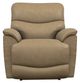 La-Z-Boy® Trouper Silt Power Rocking Recliner with Headrest and Lumbar-1