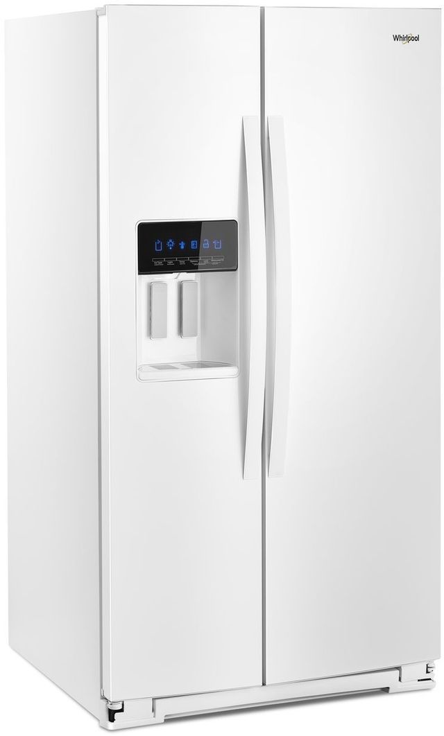 Whirlpool® 36 in. 28.5 Cu. Ft. White Side-by-Side Refrigerator-1
