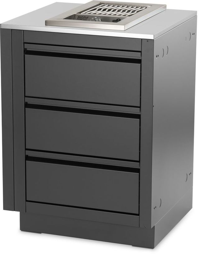 Napoleon OASIS® 24" x 26" Stainless Steel Countertop with 10" Burner Cutout-4