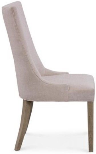 Bassett® Furniture Customizable BenchMade Anne Curved Back Oak Dining Chair-1