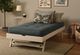 Kodiak Furniture Boho Linen Aqua/White Twin Pop Up Bed with Mattress-4