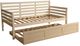 Kodiak Furniture Boho White Twin Daybed with Trundle-0