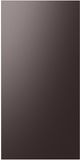 Samsung Bespoke 18" Tuscan Steel French Door Refrigerator Top Panel-0