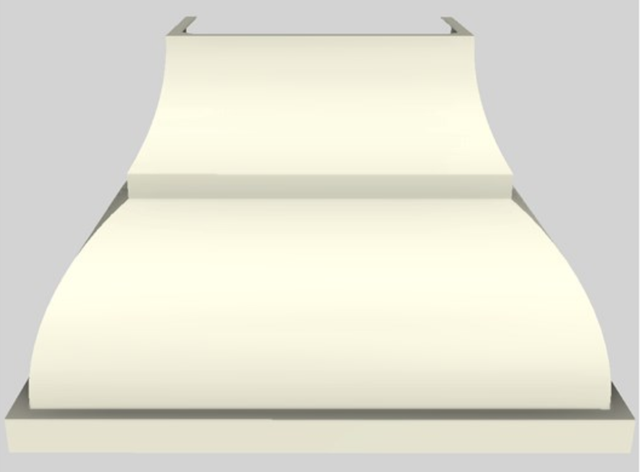 Vent-A-Hood® Designer Series 48" Biscuit Wall Mounted Range Hood-0