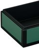 Currey & Company Lacquer 2-Piece Black/Green Box Set-4