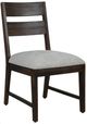 Parker House® Portico Gray/Hazelnut Ladderback Dining Side Chair-0