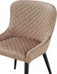 Moe's Home Collection Etta Light Brown Dining Arm Chair-4