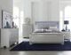 Homelegance® Allura Silver Full Panel Bed with LED Lighting-1
