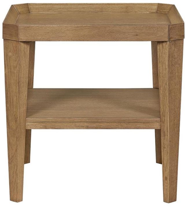 Bernards Ruby Brown End Table-2