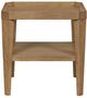 Bernards Ruby Brown End Table-2