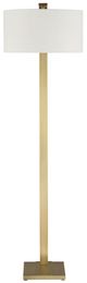Uttermost® Laight Antique Brass Floor Lamp-3