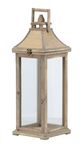 A & B Home Ivona 2-Piece Beige Garden Lantern Set-2