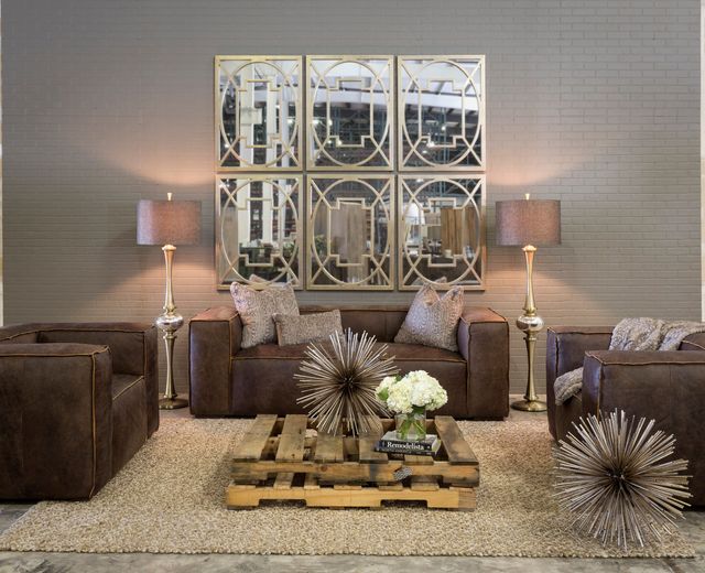 Harp & Finial® Charlemagne Antique Brass Floor Lamp-1