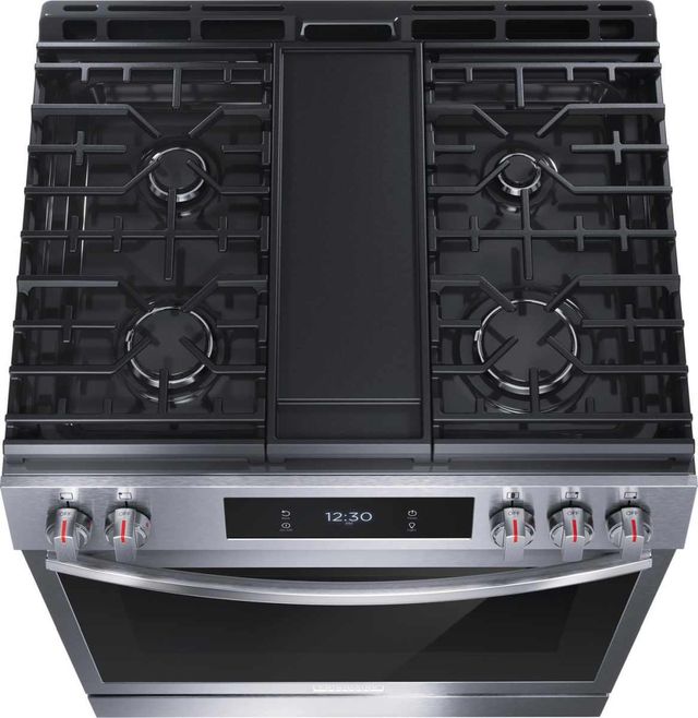 Frigidaire Gallery® 30" Smudge-Proof® Stainless Steel Slide In Gas Range-3
