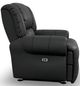 Fauteuil coulissant pivotant en cuir à commande électrique personnalisable Genet de Best® Home Furnishings-2