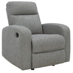 Signature Design by Ashley® Gauntlet Sterling Manual Rocker Recliner