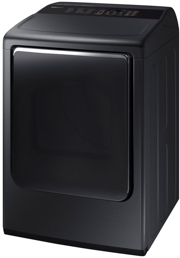 Samsung 7.4 Cu. Ft. Black Stainless Steel Front Load Electric Dryer-4