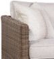 Braxton Culler Customizable Paradise Bay Fabric/Wicker Outdoor Loveseat-1