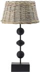 A & B Home Black Lamp-0