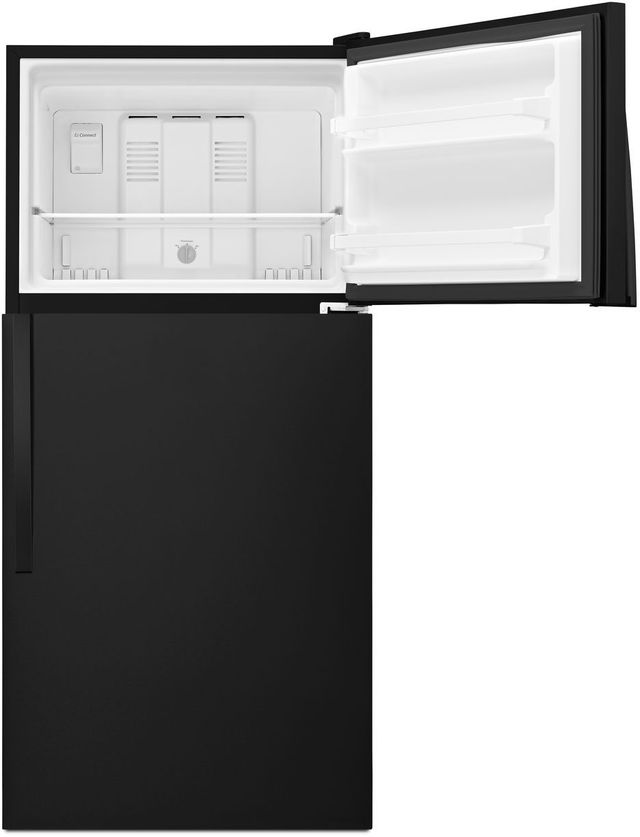 Whirlpool® 30 in. 18.2 Cu. Ft. Black Top Freezer Refrigerator-3
