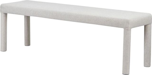 Moe's Home Collection Place Light Grey Dining Bench-3