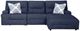 Signature Design by Ashley® Acklen Place 3-Piece Navy Right-Arm Facing Power Reclining Sectional and Chaise-2
