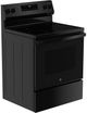 GE® 400 Series 30" Black Freestanding Electric Range-2