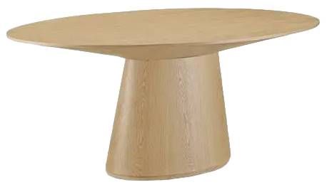 Moe's Home Collection Otago Natural Oak Oval Dining Table-1