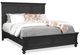 aspenhome® Oxford Rubbed Black California King Panel Bed-0