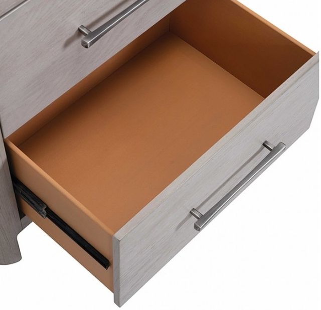 Furniture of America® Fareham Oak Nightstand-3