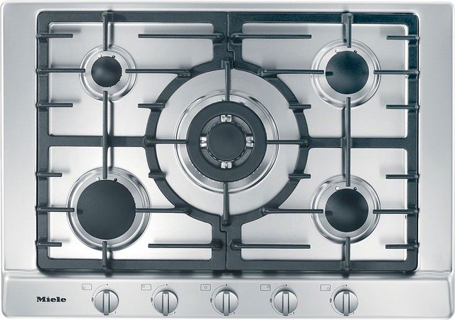 Miele 30" Gas Stainless Steel Cooktop
