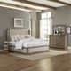 Liberty Furniture Town & Country 3-Piece Cream/Dusty Taupe Queen Bedroom Set-4