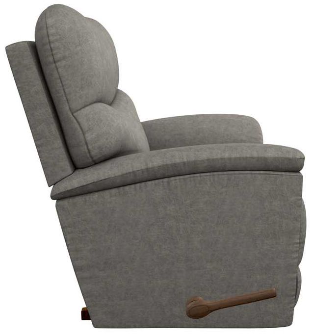 La-Z-Boy® Trouper Charcoal Manual Rocking Recliner-2