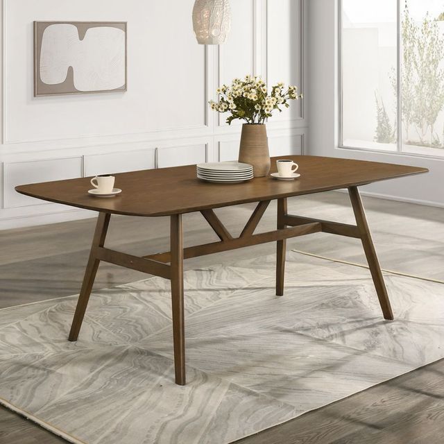 New Classic® Home Furnishings Miller Brown Dining Table-1