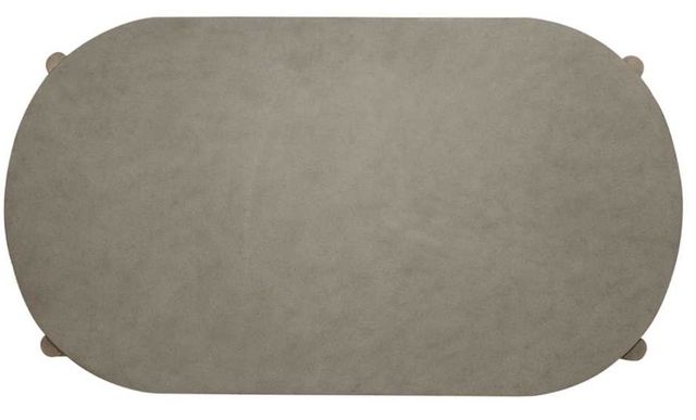 Liberty Furniture Affinity Gray Oval Cocktail Table with Dusty Taupe Base-4
