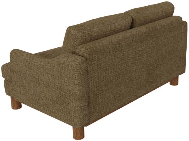 International Furniture Direct Olimpia Brown 60" Loveseat-3