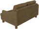 International Furniture Direct Olimpia Brown 60" Loveseat-3