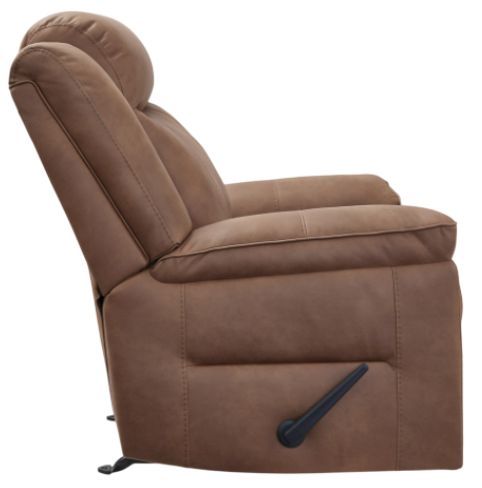 Signature Design by Ashley® Status Check Caramel Manual Rocker Recliner-3