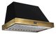 FORNO® Vittorio 36" Black Wall Mounted Range Hood-1