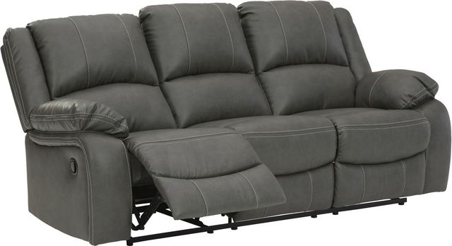 Signature Design by Ashley® Calderwell Gray Reclining Sofa-2