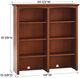 Whittier Wood® Furniture Customizable McKenzie 48" Wide Hutch-1