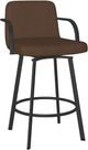 Amisco Customizable Tricia Counter Swivel Stool-0